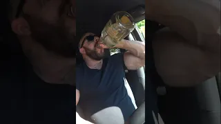 Russian Gangster Drinking Fake Vodka During Test Drive Prank