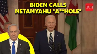 'Netanyahu is A**hole...': Angry Joe Biden 'Disgusted' Over Israeli PM's Gaza, Rafah Attacks