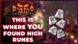 Unexpected Results!! - Top Places to Find High Runes - Diablo 2 Resurrected