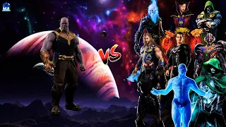 Thanos Vs Marvel and DC | Four Round Fight