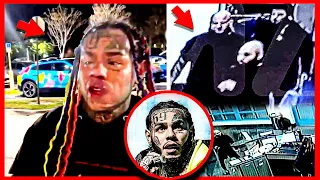UPDATE! 6ix9ine Attacker CAUGHT On Video By Police! | Alleged Latin King Goons…