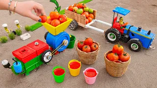 Top diy tractor making mini tomatoes Juice Machine science project | diy juice machine | HP Mini