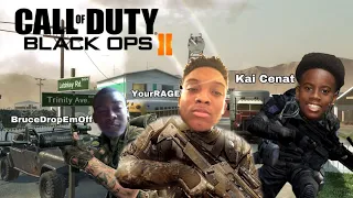 YourRAGE Plays Call Of Duty Black Ops 2 With Kai Cenat & BruceDropEmOff