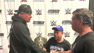 Meeting The Undertaker @Wrestlemania Axxess Superstore! Co-starring Omos!