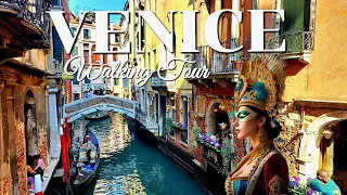 Venice, Italy 🇮🇹  Walking Tour PART 2 - 4K HDR Ultra HD- with Captions