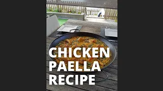 Making Chicken Paella // Paella Recipe