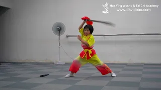 Talent Show Practice - Kyra Bao [Kung Fu / Wushu Changquan]