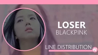 BLACKPINK - Loser | Line Distribution