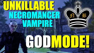 ESO - Magicka Necromancer Vampire Stage 4 build (unkillable, GOD MODE) for The Elder Scrolls Online