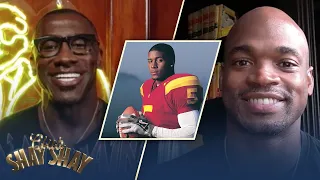 Adrian Peterson almost went to USC to compete w/Reggie Bush for RB job | EPISODE 21 | CLUB SHAY SHAY