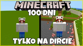 100 DNI TYLKO NA DIRCIE - FLAT WORLD - MINECRAFT