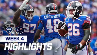 New York Giants Top Plays vs. Chicago Bears | 2022 Regular Season Week 4