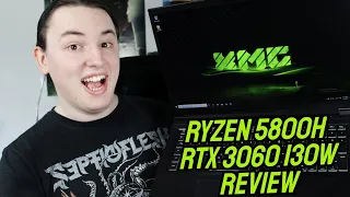 I've been gaming on a laptop | XMG Core 17 - RYZEN 5800H + RTX 3060 (130W)