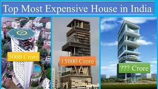 Top 10 Most Expensive House in India | Ulra Luxary Buildings in India | Antilia | Papa Construction