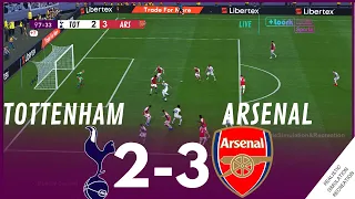 Tottenham Hotspur 2-3 Man City • Premier League 23/24 | Match Highlights VG Simulation & Recreation