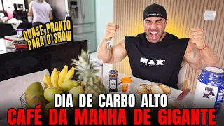 CARBO ALTO !!! CAFÉ DA MANHÃ DE GIGANTE | RAFAEL BRANDÃO