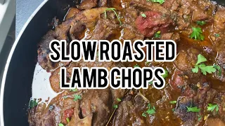 Slow Roasted Lamb Chops