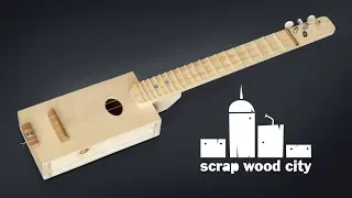 How to make a simple DIY box guitar