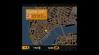 Gran Turismo 2 - South City 8-bit Cover