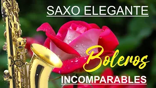 BOLEROS INCOMPARABLES-Boleros Hermosas y Agradables - Instrumentos Música Saxo y Piano