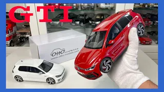 Unboxing the 1:18 Volkswagen Golf VIII GTI by Ottomobile: The Perfect Gift for Car Lovers!