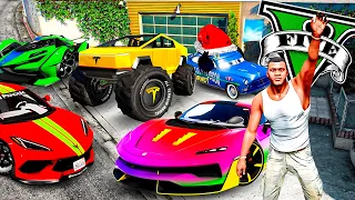 ROBO TODOS los COCHES MILLONARIOS de GTA 5! (PELICULA)