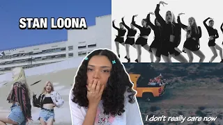 LOONA/ODD EYE CIRCLE 'Girl Front' 'Sweet Crazy Love' & 'Loonatic' MV | REACTION!!