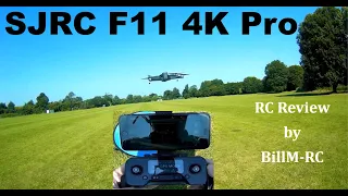 SJRC F11 4K Pro review  - Overview & Basic Functions (Part 1)