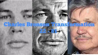 Charles Bronson 1921 - 2003 | Transformation From 22 to 81 years old