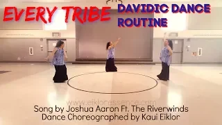 Joshua Aaron Ft. the Riverwinds -  Every Tribe Davidic Dance Routine