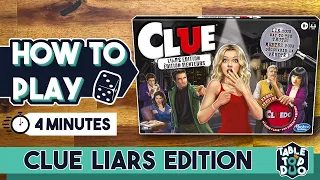 How To Play Clue Liars Edition (Cluedo Liars Edition Rules)
