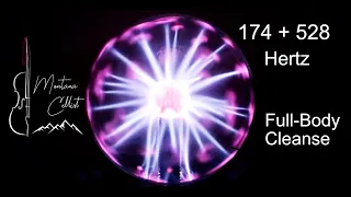 174 hz + 528 hz Cello for a whole body healing, physical and emotional, aura cleansing