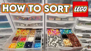 How To SORT LEGO LIKE A PRO with Mrs Bricksie!