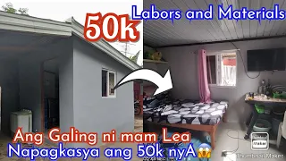 50k Budget/ Napagkasya/ Paano Ang Ginawa/ Ang Galing Mag Budget/ofw house project/simple dream house
