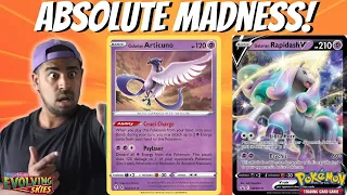 THIS GALARIAN RAPIDASH V DECK IS NASTY!