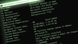 How To Check Computer Specs with Command Prompt