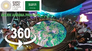 Saudi Arabia Pavilion Expo 2020 Dubai | 360 Video