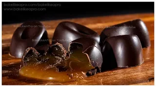 Easy Caramel Filled Chocolates Recipe Tutorial