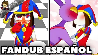 🔴Dulce Venganza: El Beso de Pomni 🌀Fandub Español🌀The Amazing Digital Circus - Comic (Jax x Pomni)