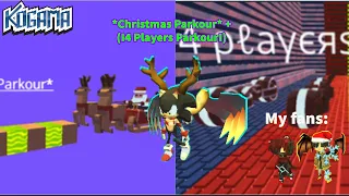 Kogama-*Christmas parkour*+(I4 players parkourI)