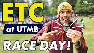 UTMB ETC 2023 - RACE DAY! | Pushing hard in the mountains of Courmayeur, Italy | Run4Adventure