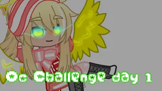 Day 1||20 Day oc Challenge||Gacha club||«Bas Da Da Da»||Watch till the end or skip to the ends