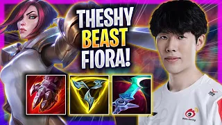 THESHY IS A BEAST WITH FIORA! - TheShy Plays Fiora TOP vs Camille! | Season 2024