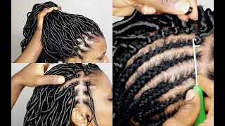 HOW TO ➟YOU CAN'T TELL IT'S CROCHET LOCS 1 HOUR