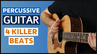 Strum & Drum (Part 2) - 4 Killer Beats for Percussive Guitar