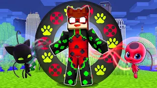 CRIEI FUSÕES DE MIRACULOUS no MINECRAFT!! (Lady Bug + Cat Noir)