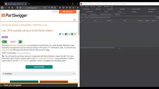 2FA bypass using a brute force attack(With Turbo Intruder)-Web Security Academy