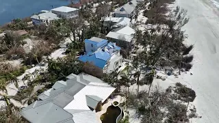 Captiva, FL after Hurricane Ian   Drone   4K