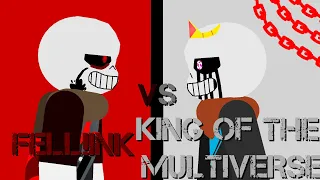 Fell!Ink vs King of the multiverse sneak peak (stick nodes animation)