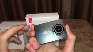 Обзор Экшн Камеры Xiaomi Yi 4K примеры фото и видео, мнение.